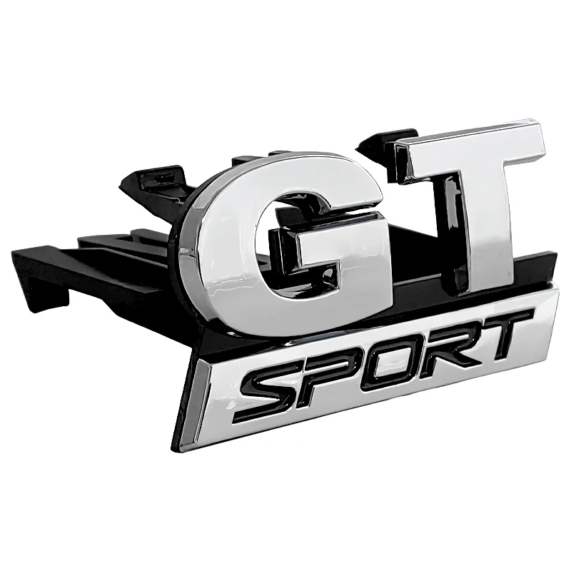 3D ABS Chrome GT Sport Front Grill Emblem Badge Sticker Universal Car Grille Logo Decal Auto Styling Exterior Parts
3D ABS Chrome GT Sport Front Grill Emblem Badge Sticker Universal Car Grille Logo Decal Auto Styling Exterior Parts