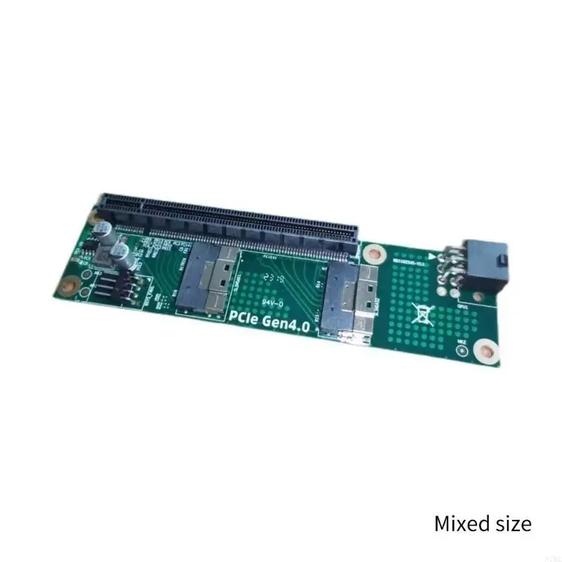 N7MC PCIe4.0 to SFF-8654 Conversion Board Suport PCIE X16 Slot for NVMe SSD Fast
N7MC PCIe4.0 to SFF-8654 Conversion Board Suport PCIE X16 Slot for NVMe SSD Fast