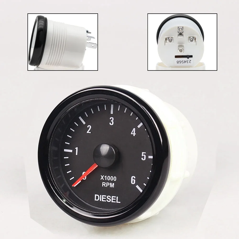52MM Tachometer Gauge Auto Accessories White Backlight 0-6000 RPM RPM Gauge Electrical 12V Tacho Meter
52MM Tachometer Gauge Auto Accessories White Backlight 0-6000 RPM RPM Gauge Electrical 12V Tacho Meter