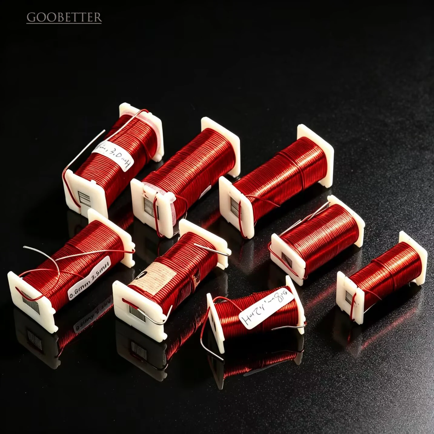 Iron Core Inductor with Silicon Steel Sheet 4.6/4.7/4.8mH Frequency Divider Copper Coil 0.5-1.5mm Oxygen-Free Copper for Electri
Iron Core Inductor with Silicon Steel Sheet 4.6/4.7/4.8mH Frequency Divider Copper Coil 0.5-1.5mm Oxygen-Free Copper for Electri