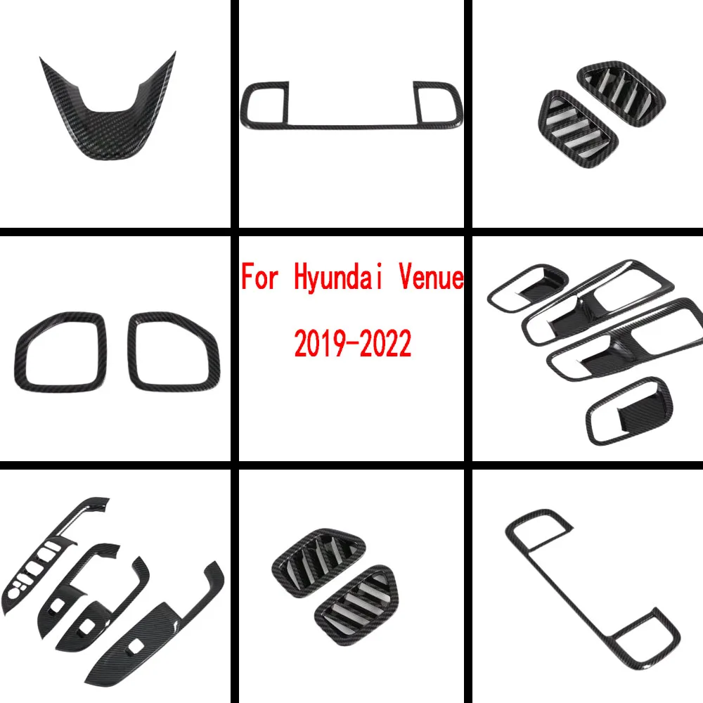 ABS Armrest Handle Bowl Box Cover Light Vent Outlet Frame Trim Steering Wheel Accessories For Hyundai Venue 2019 2020 2021 2022
ABS Armrest Handle Bowl Box Cover Light Vent Outlet Frame Trim Steering Wheel Accessories For Hyundai Venue 2019 2020 2021 2022