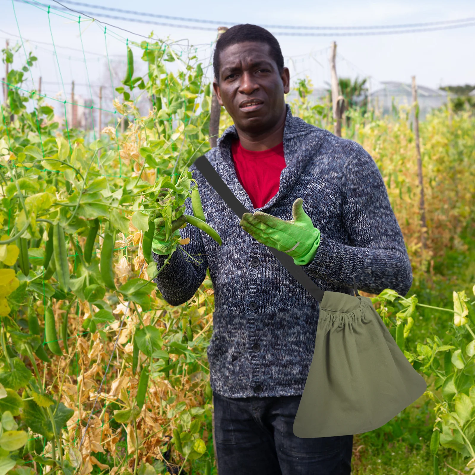 Fruit Picking Bag Apron Large Capacity Harvesting Pouch For Vegetables Mushrooms Berries Foraging Garden Supply Tool
Fruit Picking Bag Apron Large Capacity Harvesting Pouch For Vegetables Mushrooms Berries Foraging Garden Supply Tool