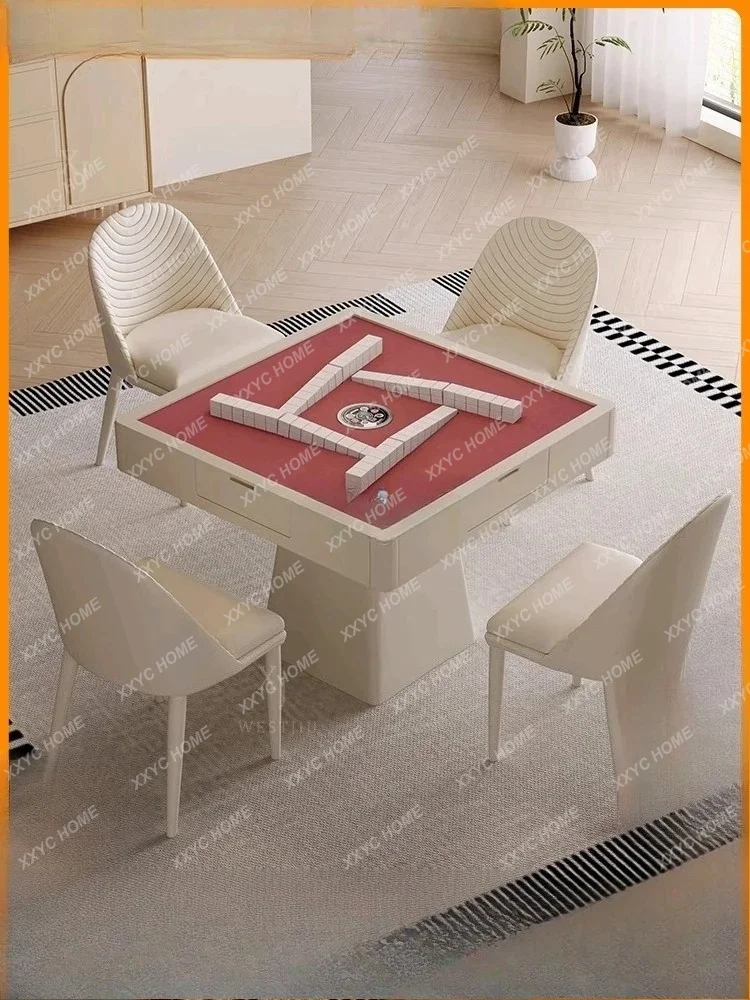 LAutomatic bass electric multi-function mahjong machine household mahjong dining table dual-purpose
LAutomatic bass electric multi-function mahjong machine household mahjong dining table dual-purpose