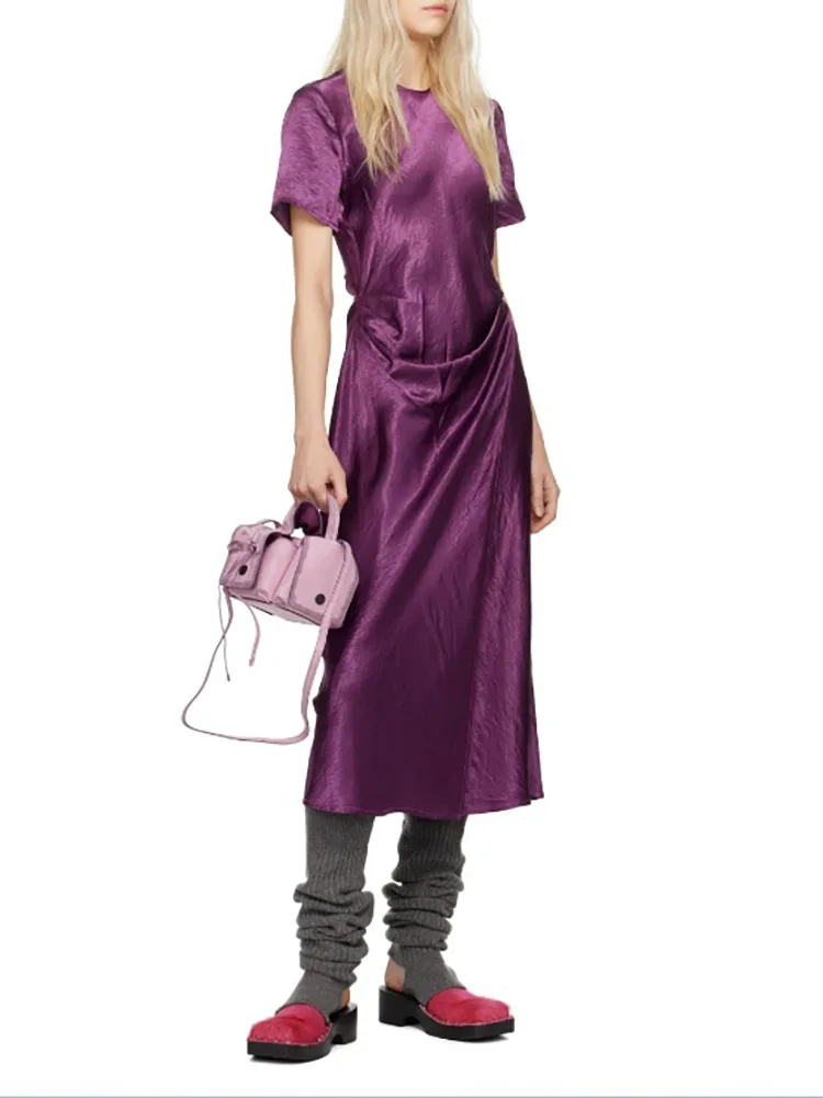y2k Spring Summer Pleated Acetate Tie Short Sleeve Women's dresses2024 Temperament Versatile elegant and pretty women's dresses
y2k Spring Summer Pleated Acetate Tie Short Sleeve Women's dresses2024 Temperament Versatile elegant and pretty women's dresses