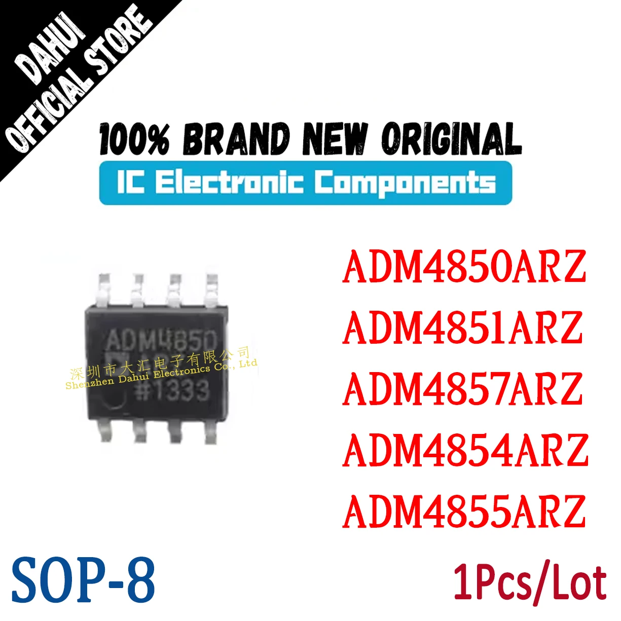ADM4850ARZ ADM4850A ADM4851ARZ ADM4851A ADM4854ARZ ADM4854A ADM4855ARZ ADM4855A ADM4857ARZ ADM4857A SOP-8 chip IC new original
ADM4850ARZ ADM4850A ADM4851ARZ ADM4851A ADM4854ARZ ADM4854A ADM4855ARZ ADM4855A ADM4857ARZ ADM4857A SOP-8 chip IC new original
