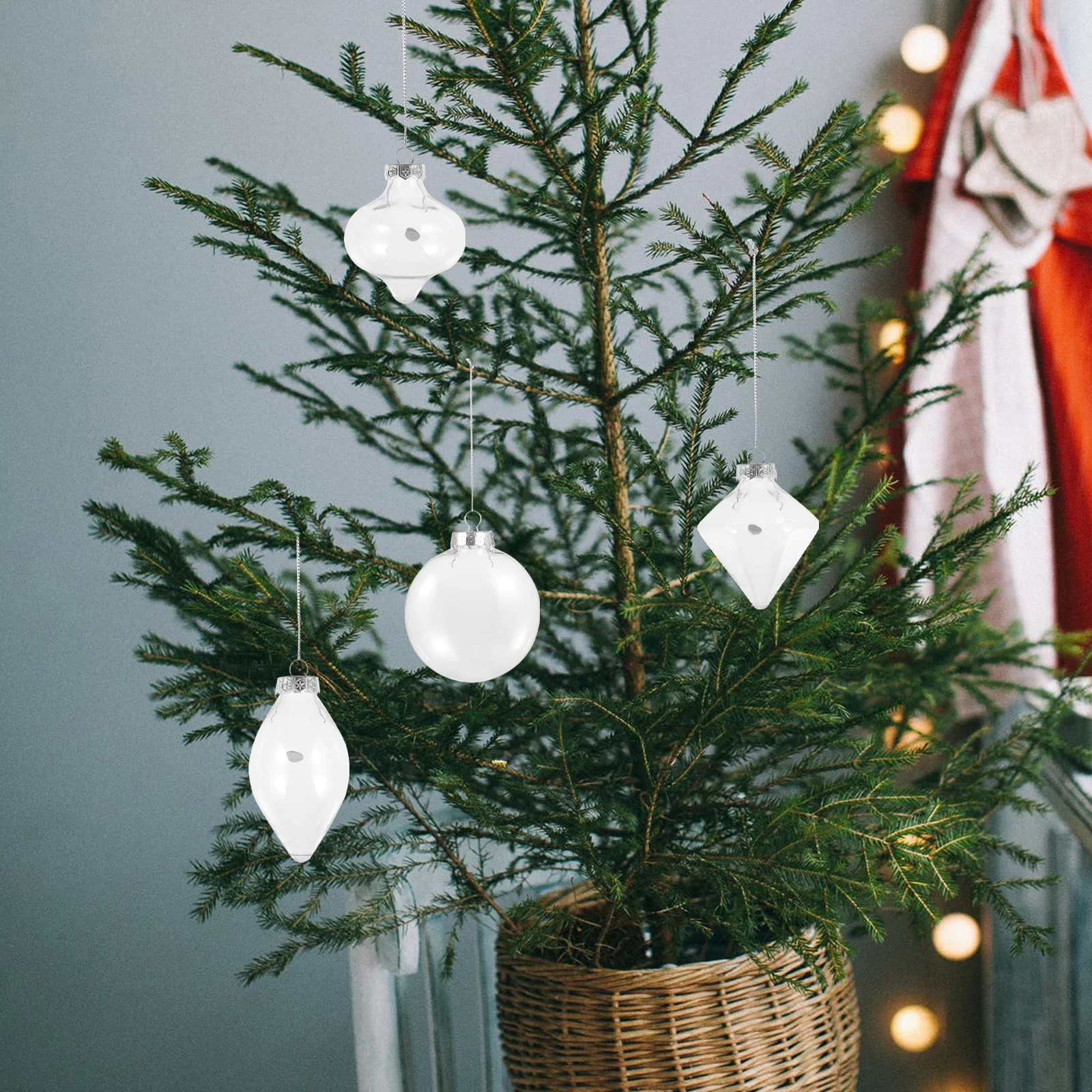 16Pcs Christmas Ball Clear Hanging Fillable Balls Christmas Tree Ornament DIY Decoration Party Home Garden Xmas Accessories
16Pcs Christmas Ball Clear Hanging Fillable Balls Christmas Tree Ornament DIY Decoration Party Home Garden Xmas Accessories