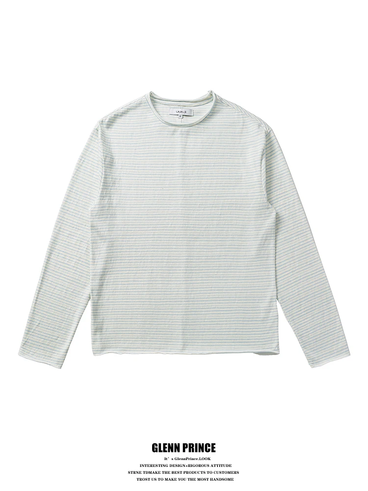 Мужская свободная толстовка American Sle Cleanfit с длинным рукавом, базовый слой, полосатый узор, круглый вырез, в стиле Lazy Sle
Мужская свободная толстовка American Sle Cleanfit с длинным рукавом, базовый слой, полосатый узор, круглый вырез, в стиле Lazy Sle