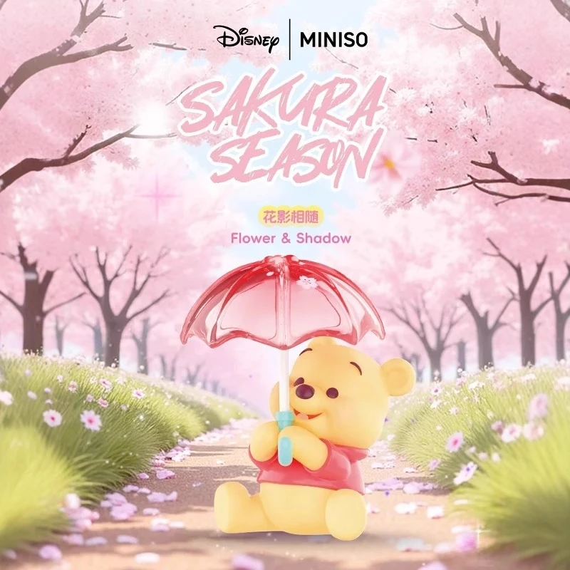 Authentic Miniso Disney Spring Honey Word Winnie the Pooh Sakura Season Series Figure Blind Box Cute Girls Animation Gift
Authentic Miniso Disney Spring Honey Word Winnie the Pooh Sakura Season Series Figure Blind Box Cute Girls Animation Gift