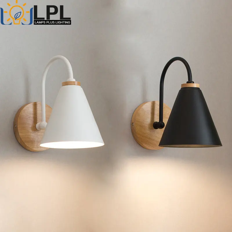 Wooden Nordic Wall Lamp with Switch Modern Wall Sconce for Bedroom Living Room Home Lighting Macaroon 4 Color Steering Head E27
Wooden Nordic Wall Lamp with Switch Modern Wall Sconce for Bedroom Living Room Home Lighting Macaroon 4 Color Steering Head E27