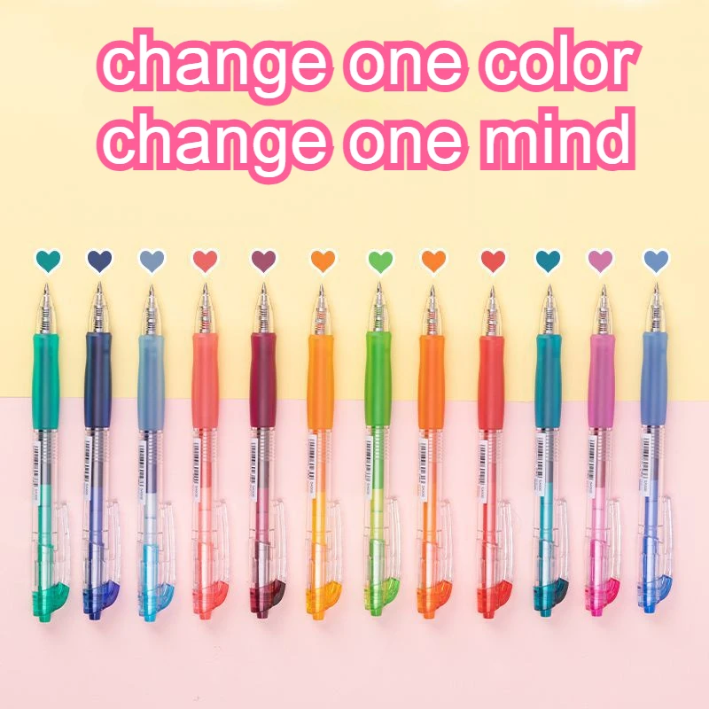 12pcs Coloring Gel Pen 12 Colors Cute Color Pens Japanese Stationery Clolored Pens Set School Supplies Marker Diary Coloring
12pcs Coloring Gel Pen 12 Colors Cute Color Pens Japanese Stationery Clolored Pens Set School Supplies Marker Diary Coloring