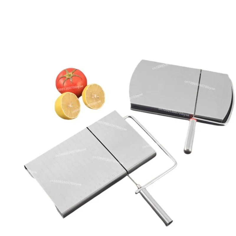 Multifunctional Stainless Steel Cheese Cutter with Graduated Slicer Household Baking Tool Butter Cheese Splitter
Multifunctional Stainless Steel Cheese Cutter with Graduated Slicer Household Baking Tool Butter Cheese Splitter