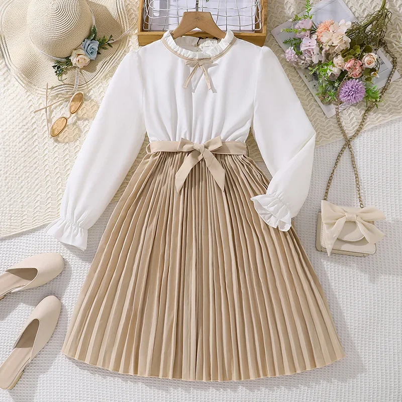 2024 Autumn and Winter Girls Clothing New Long Sleeved Color Blocked Princess Dress European and American Children Dress
2024 Autumn and Winter Girls Clothing New Long Sleeved Color Blocked Princess Dress European and American Children Dress