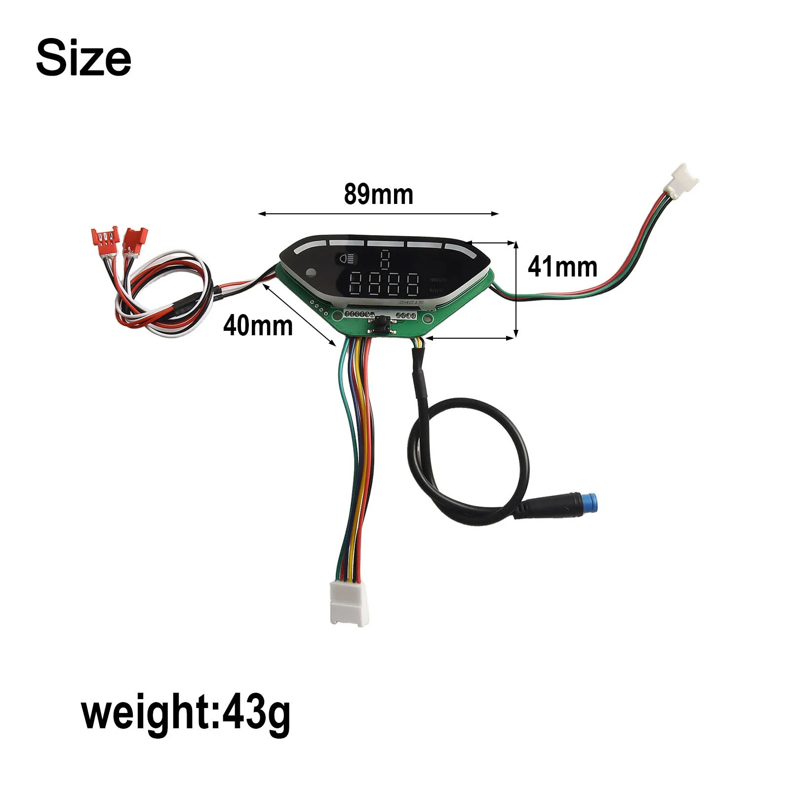 36V 350W Accessories Controller 87*53*29.7mm E9T Display Controller Easy Installation Instrument Kits Aluminum Alloy Shell
36V 350W Accessories Controller 87*53*29.7mm E9T Display Controller Easy Installation Instrument Kits Aluminum Alloy Shell