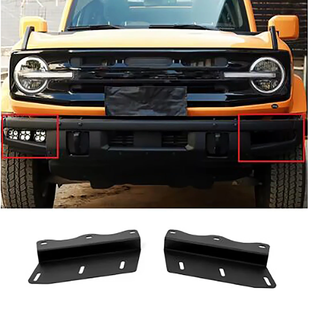 Front Bumper LED Fog Lights Mounting Bracket for Ford Bronco 2021 2022 2023 Accessories Fog Light Lamps Kit
Front Bumper LED Fog Lights Mounting Bracket for Ford Bronco 2021 2022 2023 Accessories Fog Light Lamps Kit
