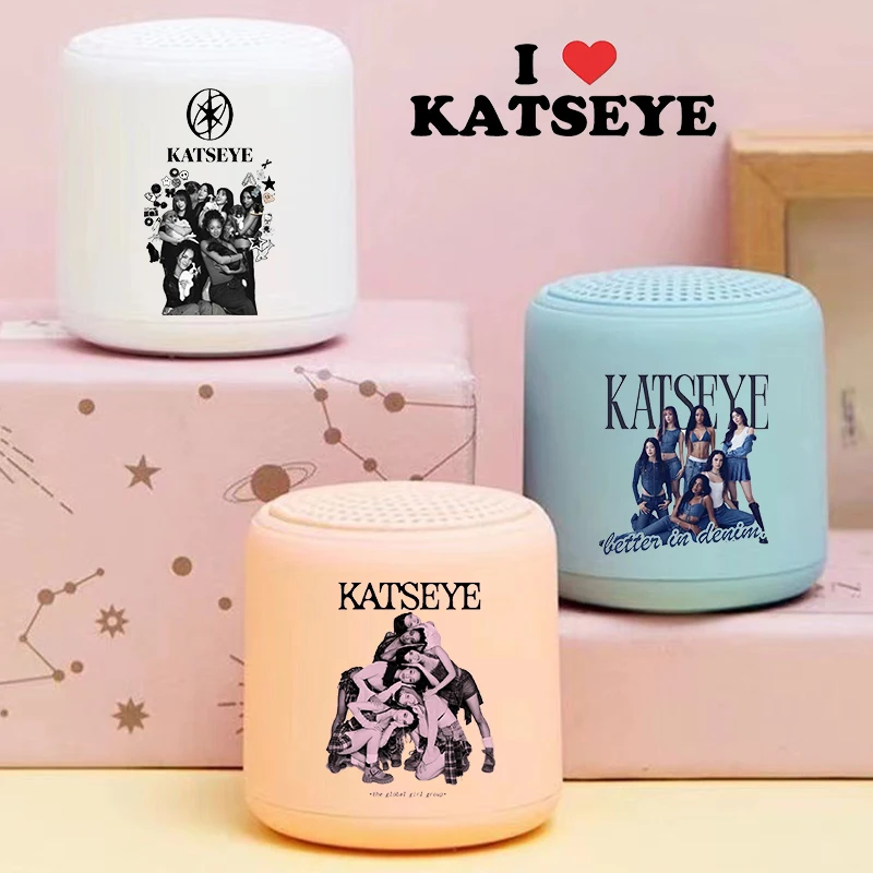 KATSEYE Bluetooth Speaker Mini Wireless kawaii Portable Loudspeaker Wireless Mini Column 3D Stereo Music Surround Bass Box
KATSEYE Bluetooth Speaker Mini Wireless kawaii Portable Loudspeaker Wireless Mini Column 3D Stereo Music Surround Bass Box