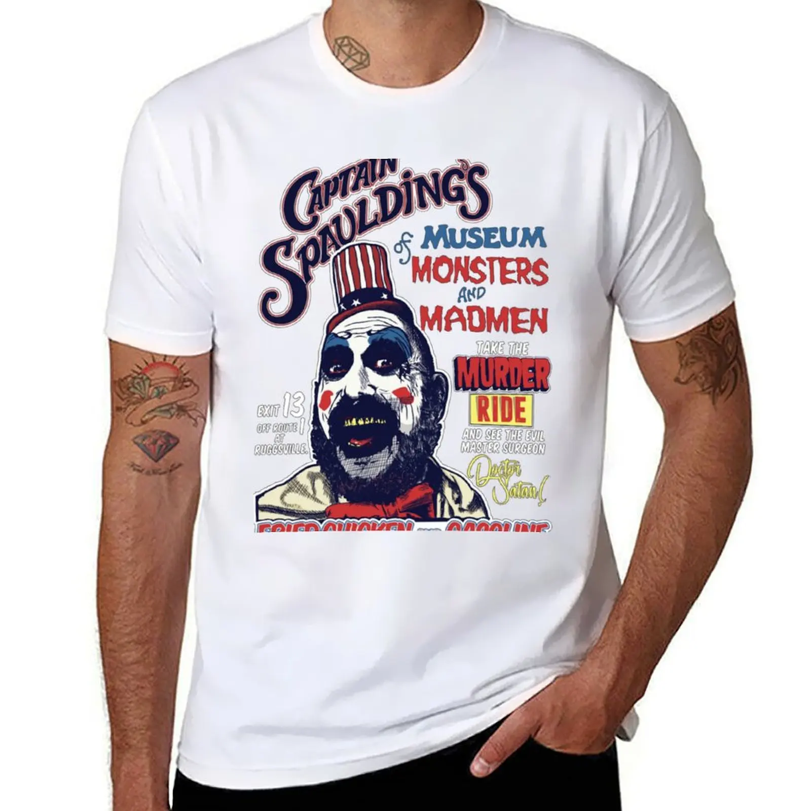 Captain Spaulding&x27;s T-Shirt cotton tshirt 100% essential t shirt T-Shirt
Captain Spaulding&x27;s T-Shirt cotton tshirt 100% essential t shirt T-Shirt