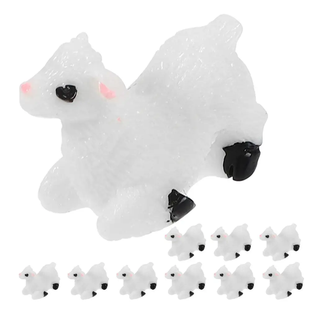 10 Pcs Micro Landscape Sheep Ornament Courtyard Accessory Garden Supplies Fairy Animal Statue Figure Resin
10 Pcs Micro Landscape Sheep Ornament Courtyard Accessory Garden Supplies Fairy Animal Statue Figure Resin