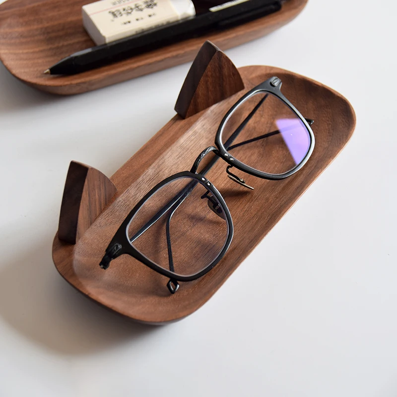 Creative Handmade Black Walbut Storage Tray for Glasses/Cosmetics Cute Kitten Shape Natural Wood Desk Organizer
Creative Handmade Black Walbut Storage Tray for Glasses/Cosmetics Cute Kitten Shape Natural Wood Desk Organizer