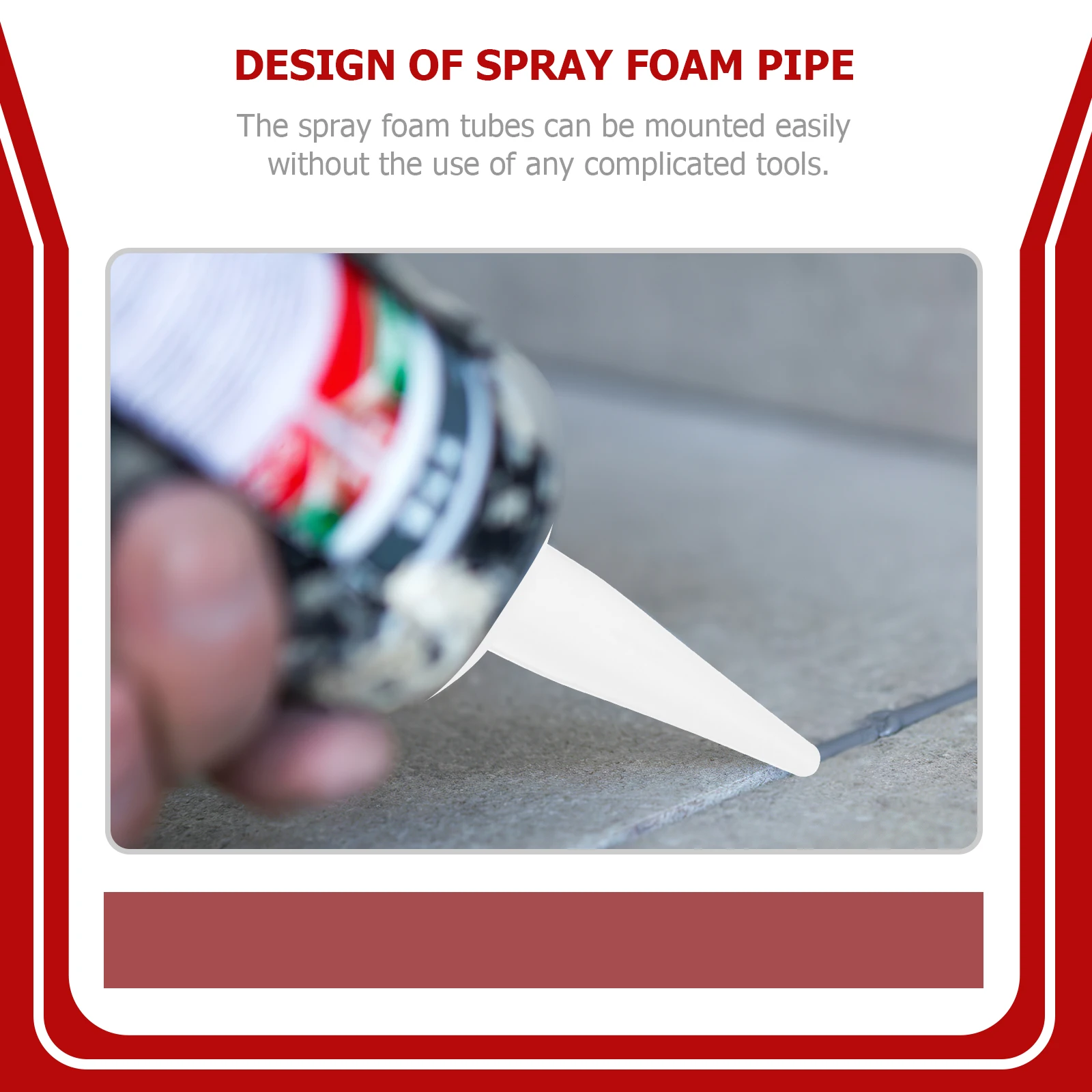 20pcs Foam Glue Nozzle Adhesive Mixing Universal Applicator White Mixer Tip Gap Filling Sealing Various Materials Wear
20pcs Foam Glue Nozzle Adhesive Mixing Universal Applicator White Mixer Tip Gap Filling Sealing Various Materials Wear
