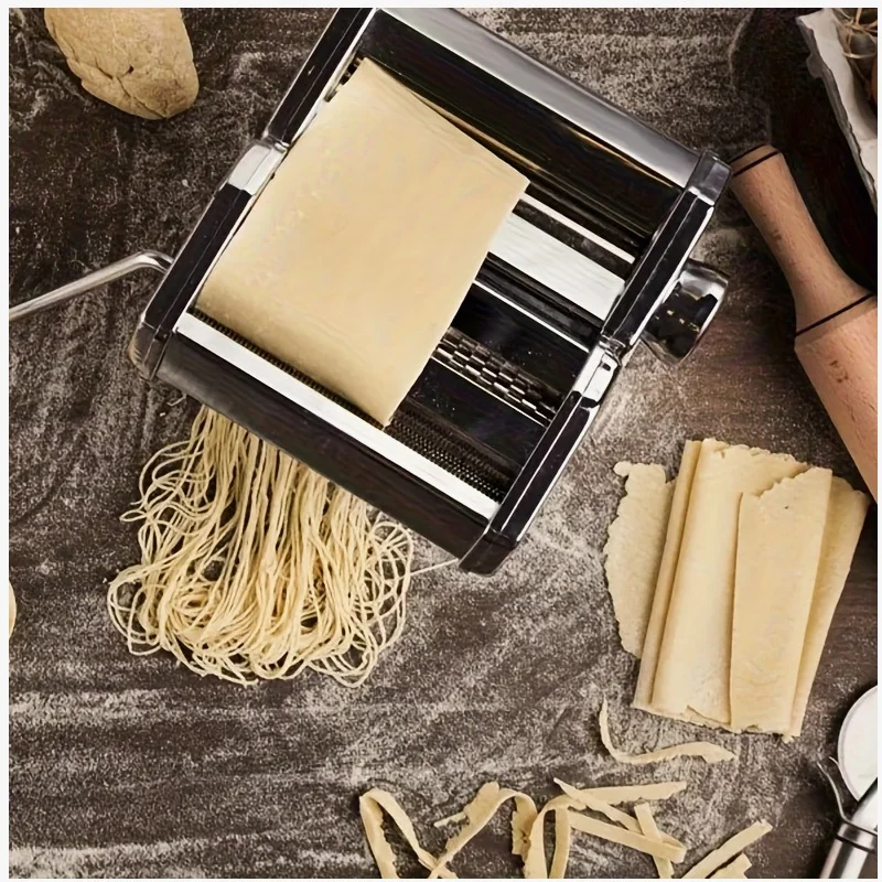 8-Setting Manual Pasta Maker – Roll & Cut in One Tool | Makes Fresh Pasta Sheets, Lasagna Layers, Dumpling Wrappers & More | Compact Kitchen Helper for Homemade Noodles
8-Setting Manual Pasta Maker – Roll & Cut in One Tool | Makes Fresh Pasta Sheets, Lasagna Layers, Dumpling Wrappers & More | Compact Kitchen Helper for Homemade Noodles