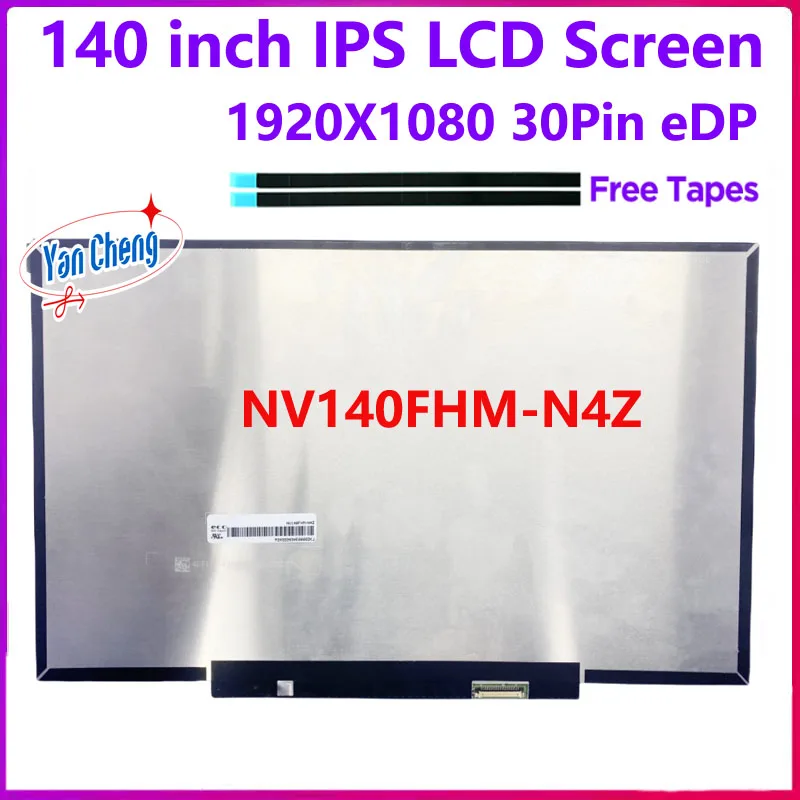 14 Inch Laptop LCD Screen NV140FHM N4Z NV140FHM-N4Z Replacement Display Panel Matrix IPS 1920x1080 60Hz eDP 30 Pins Non-Touch
14 Inch Laptop LCD Screen NV140FHM N4Z NV140FHM-N4Z Replacement Display Panel Matrix IPS 1920x1080 60Hz eDP 30 Pins Non-Touch