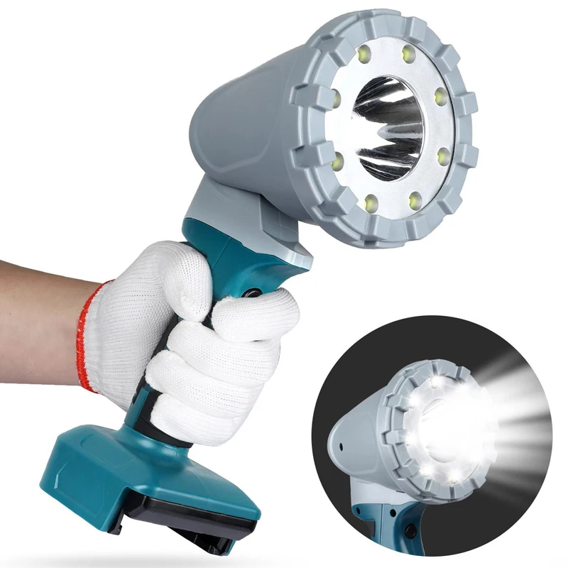 New LED Hand-held Light Replacement For Dewalt/Makita/Bosch/Milwaukee18V Li-ion Battery 1600 Lumen LED Work Light Spotlight Lamp
New LED Hand-held Light Replacement For Dewalt/Makita/Bosch/Milwaukee18V Li-ion Battery 1600 Lumen LED Work Light Spotlight Lamp