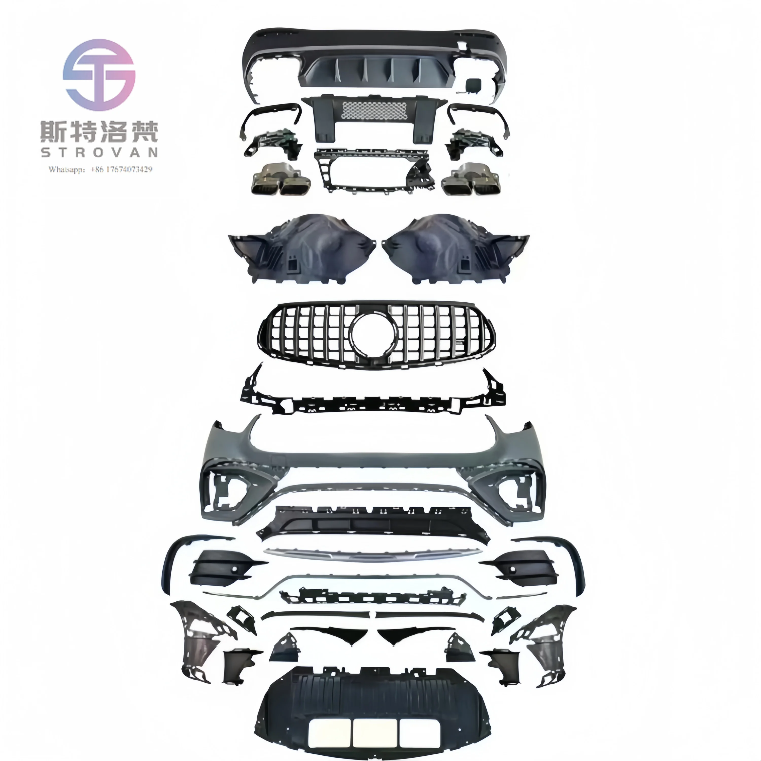 New GLC X254 (23-24 models) upgraded GLC63 kit
New GLC X254 (23-24 models) upgraded GLC63 kit