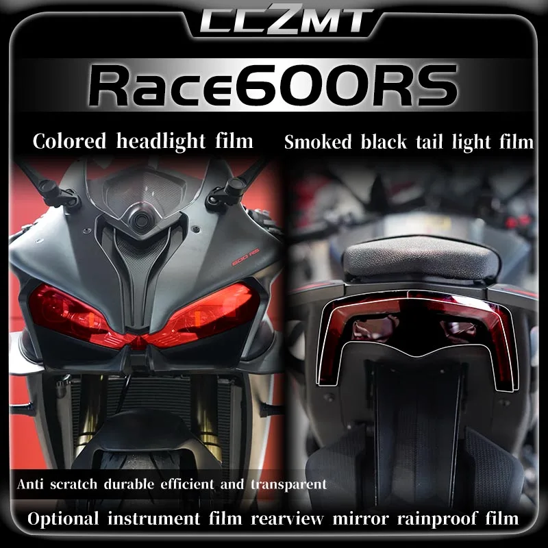 For QJMOTOR Race600RS RACE 600RS race600rs Headlights taillights instrument panel protective film modification accessories
For QJMOTOR Race600RS RACE 600RS race600rs Headlights taillights instrument panel protective film modification accessories