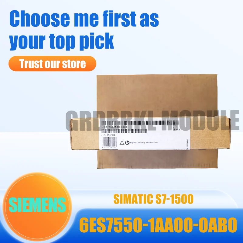 New Original SIEMENS 6ES7550-1AA00-0AB0 6ES7 550-1AA00-0AB0 SIMATIC S7-1500 Counter Moduleule
New Original SIEMENS 6ES7550-1AA00-0AB0 6ES7 550-1AA00-0AB0 SIMATIC S7-1500 Counter Moduleule