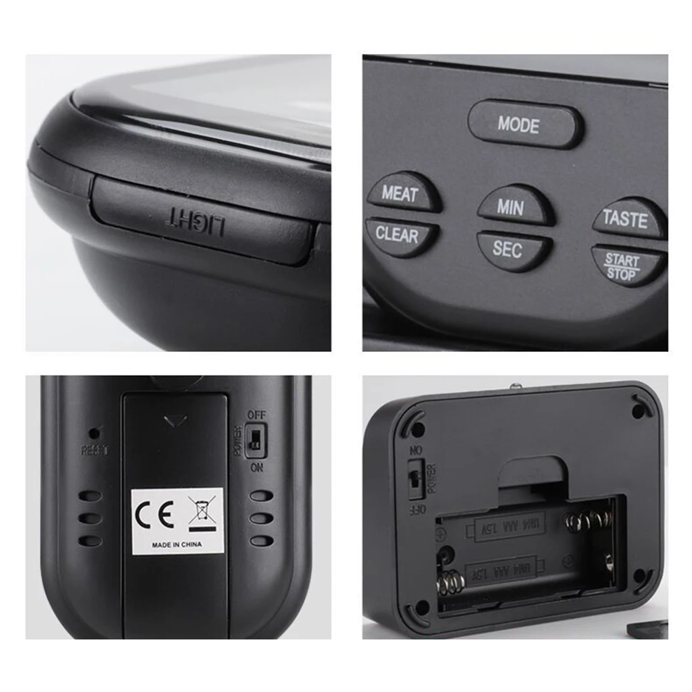 Цифровой гриль для барбекю, термометр для жарки мяса, таймер, беспроводной пульт дистанционного управления, аксессуары для гриля, кухонные инструменты, кухонные гаджеты
Цифровой гриль для барбекю, термометр для жарки мяса, таймер, беспроводной пульт дистанционного управления, аксессуары для гриля, кухонные инструменты, кухонные гаджеты