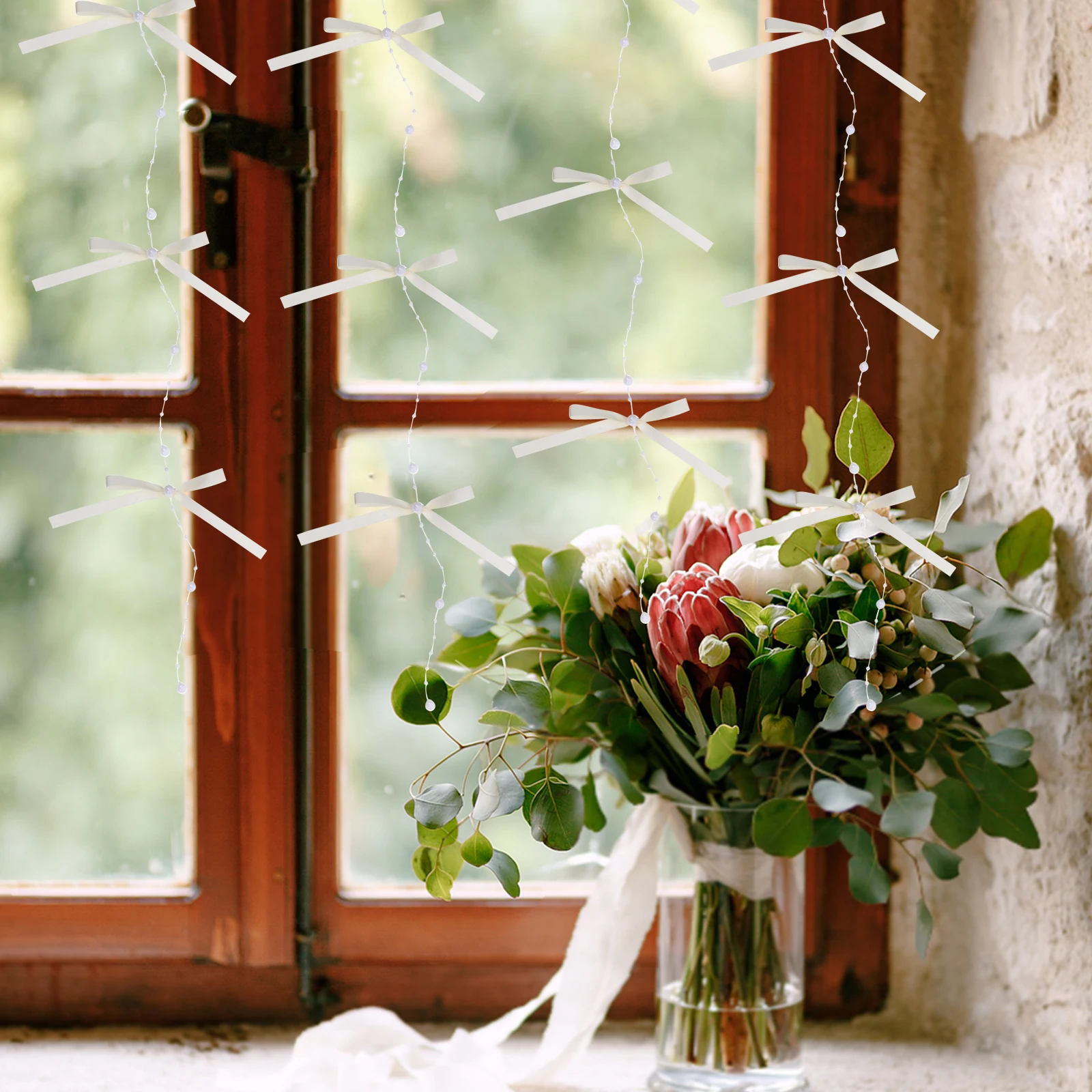 Bow Bead Curtain Tassels Wedding Accessories Door Decorative Polyester Beaded Window Beads Curtains
Bow Bead Curtain Tassels Wedding Accessories Door Decorative Polyester Beaded Window Beads Curtains