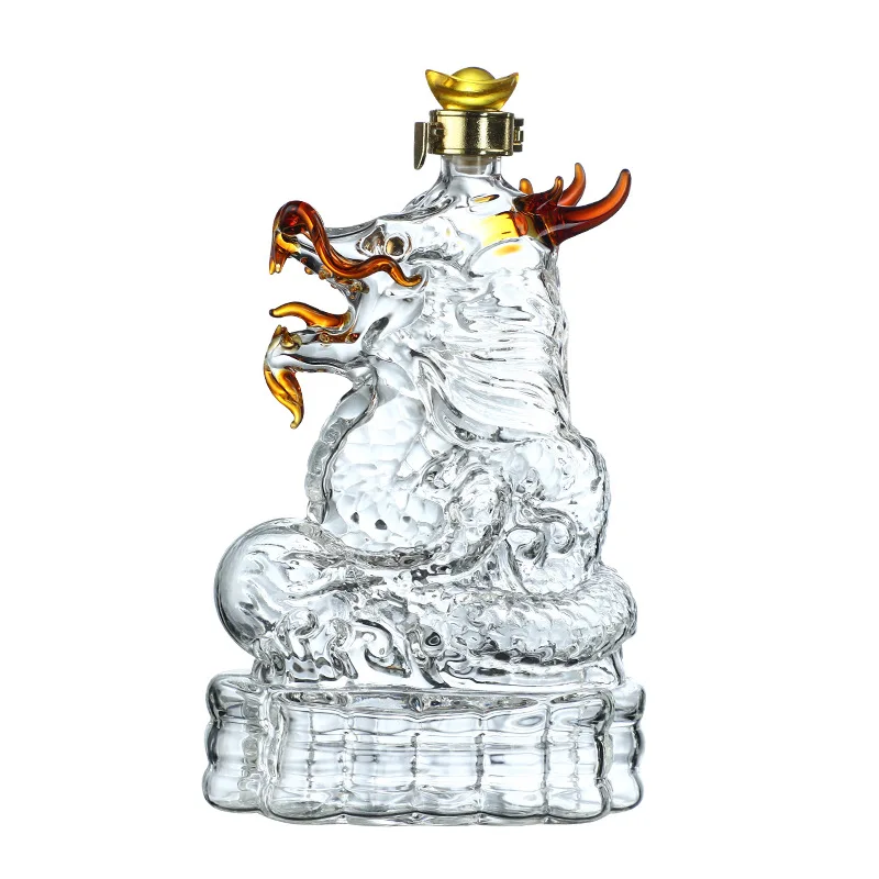 Zodiac empty wine bottle, animal shape, high borosilicate glass bottle, decanter
Zodiac empty wine bottle, animal shape, high borosilicate glass bottle, decanter