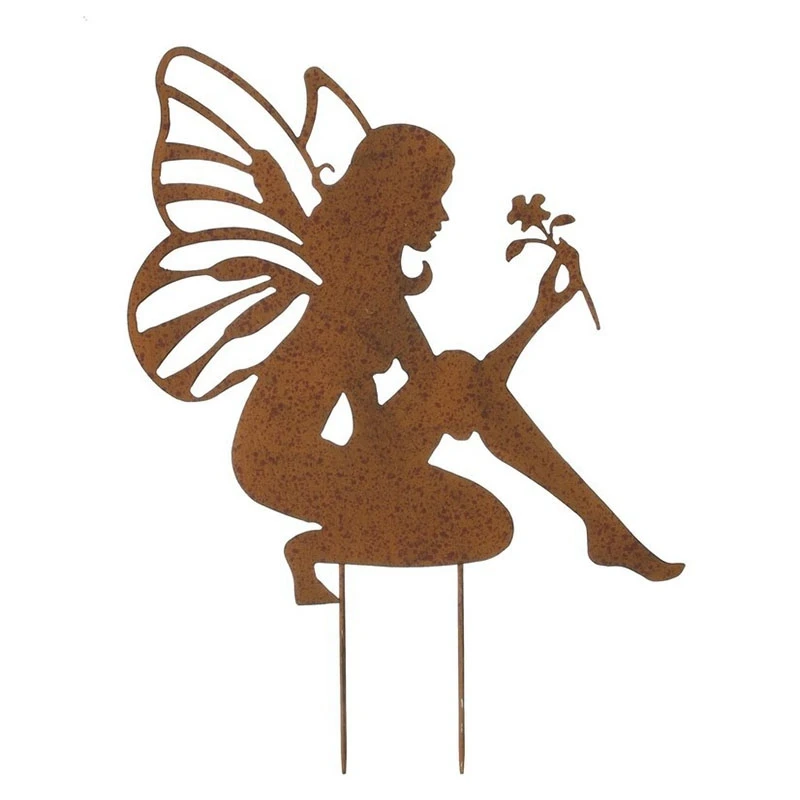 Retro Garden Plugin Rust Retro Flower Fairy Fairy Angel Flower Girl Fairy Steel Profile With Rusty Patina
Retro Garden Plugin Rust Retro Flower Fairy Fairy Angel Flower Girl Fairy Steel Profile With Rusty Patina