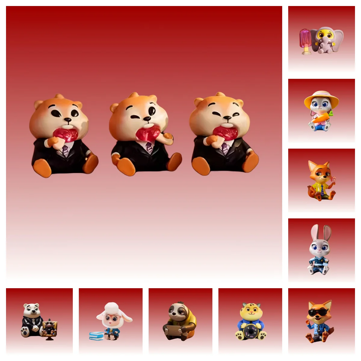 Crazy Zootopia Sit Obediently Series Blind Box Figurines Cute Flash Finnick Desktop Ornaments Children's Toys Gifts
Crazy Zootopia Sit Obediently Series Blind Box Figurines Cute Flash Finnick Desktop Ornaments Children's Toys Gifts