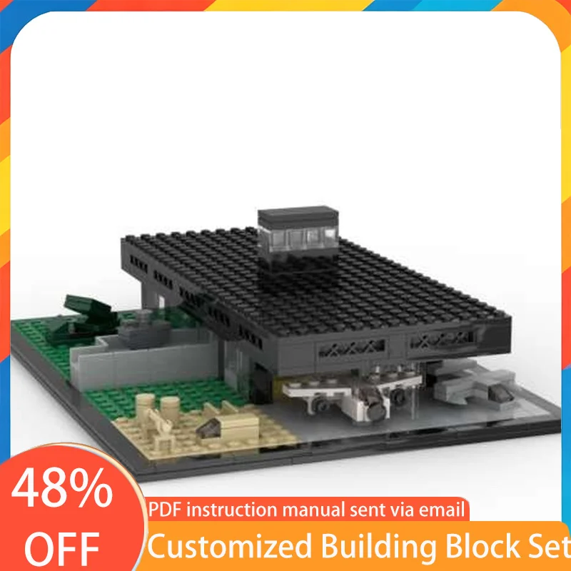 484 PCS War series Museum Nederland (Soesterberg) MOC Customize Modular Building Block Model Kids Brick DIY Holiday Toys Gifts
484 PCS War series Museum Nederland (Soesterberg) MOC Customize Modular Building Block Model Kids Brick DIY Holiday Toys Gifts