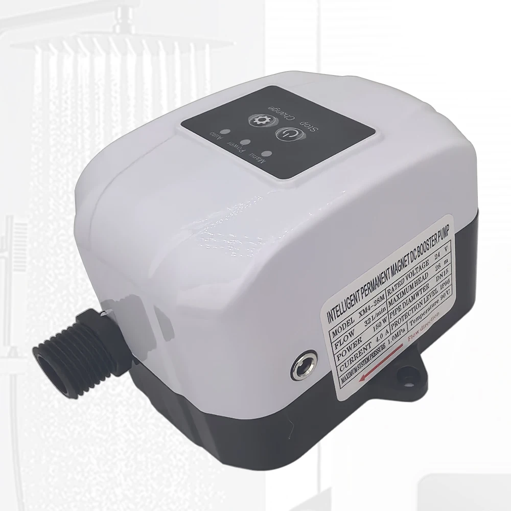 150W Water Pressure Booster Pump for Home 24V Automatic Shower Water Pressure Booster Silent Water Recirculating Pump
150W Water Pressure Booster Pump for Home 24V Automatic Shower Water Pressure Booster Silent Water Recirculating Pump