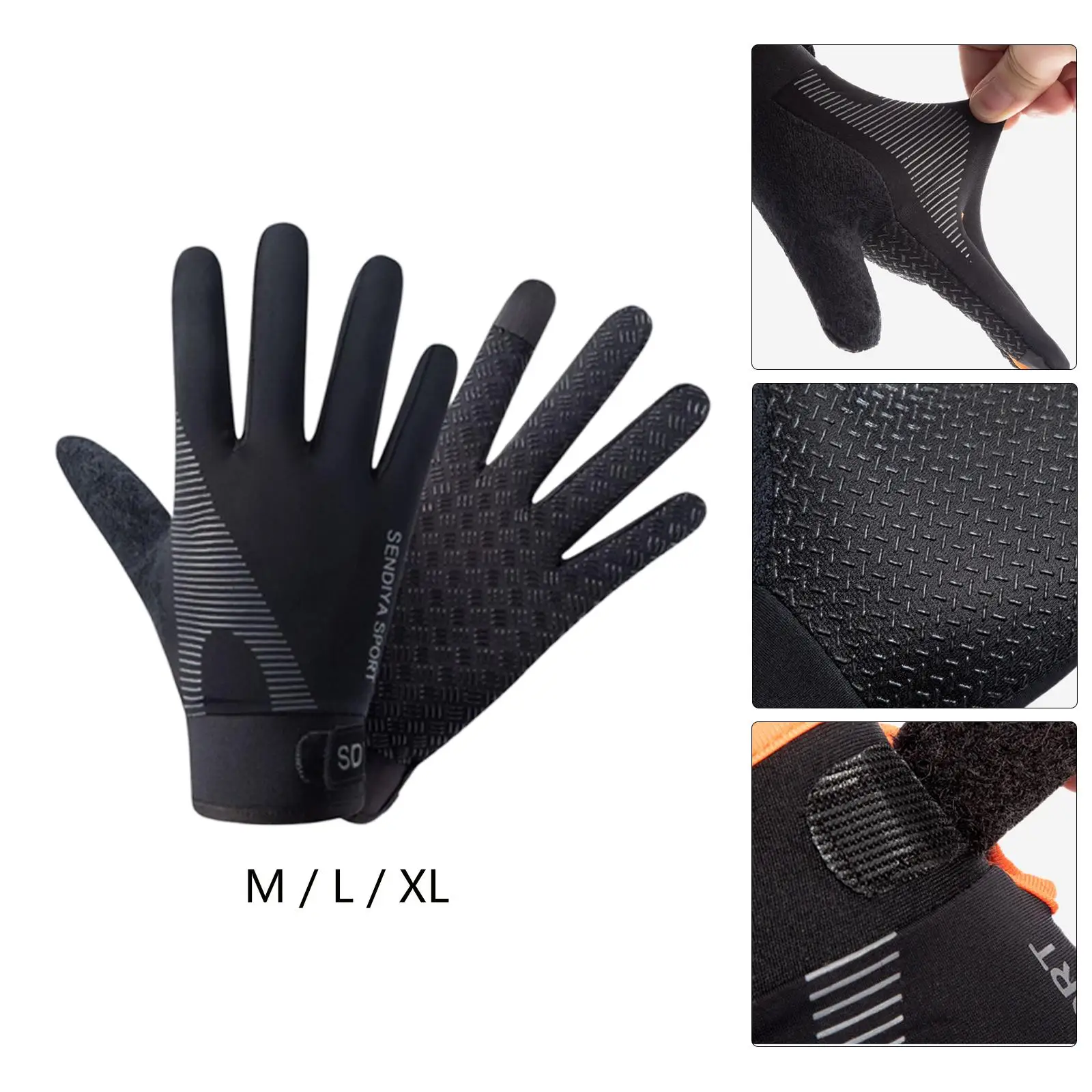 Cycling Gloves Ice Silk Fabric Breathable Mountain Bike Gloves Fit for Road Bicycle Lifting Riding Hiking Fitness Climbing
Cycling Gloves Ice Silk Fabric Breathable Mountain Bike Gloves Fit for Road Bicycle Lifting Riding Hiking Fitness Climbing