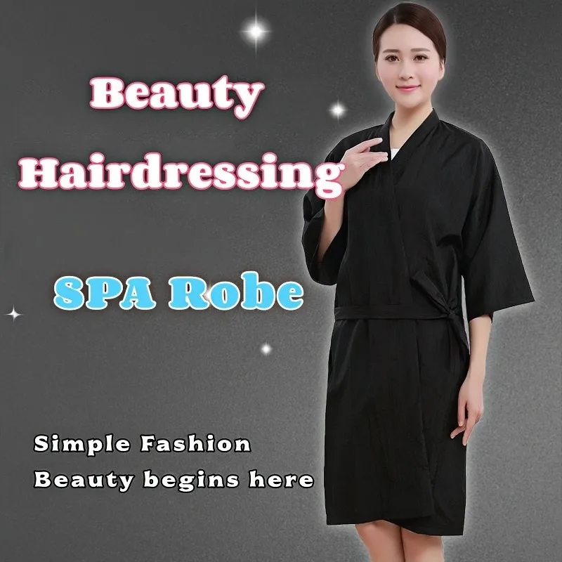 Waterproof Breathable Non Stick Hair SPA Robe Barber Shop Apron CuttingHair Specific Tools Nail Art Beauty Hairdressing Workwear
Waterproof Breathable Non Stick Hair SPA Robe Barber Shop Apron CuttingHair Specific Tools Nail Art Beauty Hairdressing Workwear