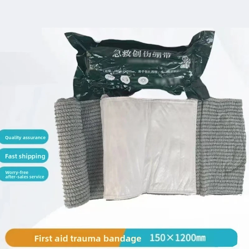 4/6/8 Inch Compression Trauma Dressing Set 100/150/200×1200mm Elastic Hemostatic Wound Bandage Outdoor Survival First Aid Traini
4/6/8 Inch Compression Trauma Dressing Set 100/150/200×1200mm Elastic Hemostatic Wound Bandage Outdoor Survival First Aid Traini
