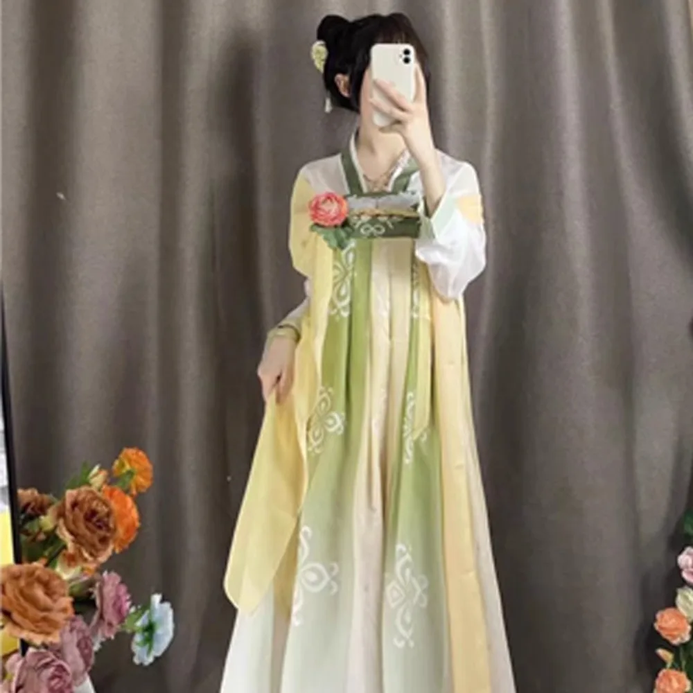 Винтажная одежда феи, танцевальная одежда в этническом стиле, вечерние костюмы для косплея, сценическое шоу, традиционная женская одежда ханьфу, китайское платье
Винтажная одежда феи, танцевальная одежда в этническом стиле, вечерние костюмы для косплея, сценическое шоу, традиционная женская одежда ханьфу, китайское платье