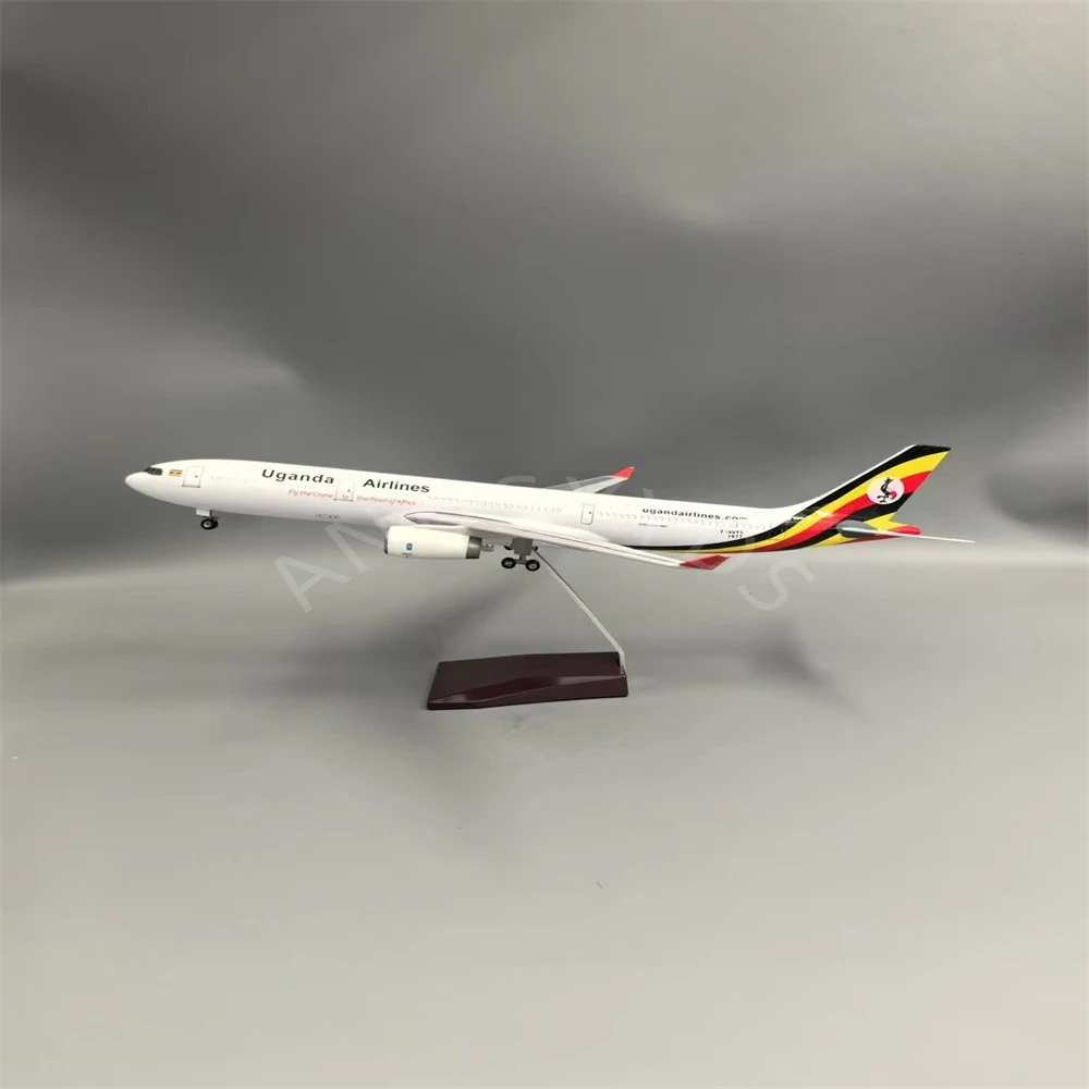 A330 Ugandan Airways Plane Model 1/135 Scale 47CM Airplane with Wheel Landing Gear Miniature Child Plane for Collectible Toys
A330 Ugandan Airways Plane Model 1/135 Scale 47CM Airplane with Wheel Landing Gear Miniature Child Plane for Collectible Toys
