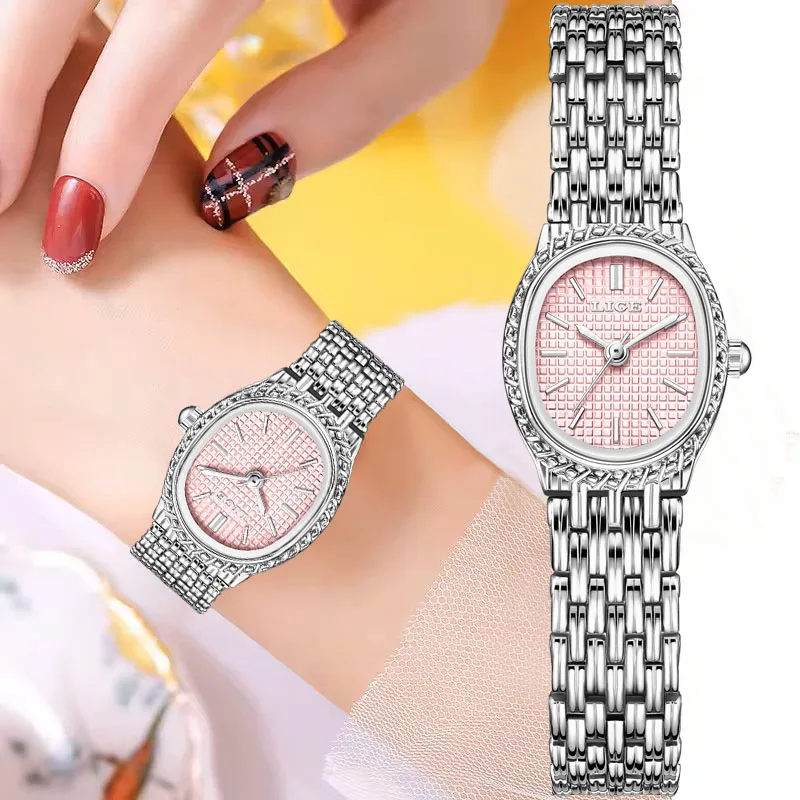 LIGE новые кварцевые часы для женщин, лучший бренд, роскошные креативные стальные водонепроницаемые женские часы, модные элегантные женские часы-браслет 
LIGE новые кварцевые часы для женщин, лучший бренд, роскошные креативные стальные водонепроницаемые женские часы, модные элегантные женские часы-браслет