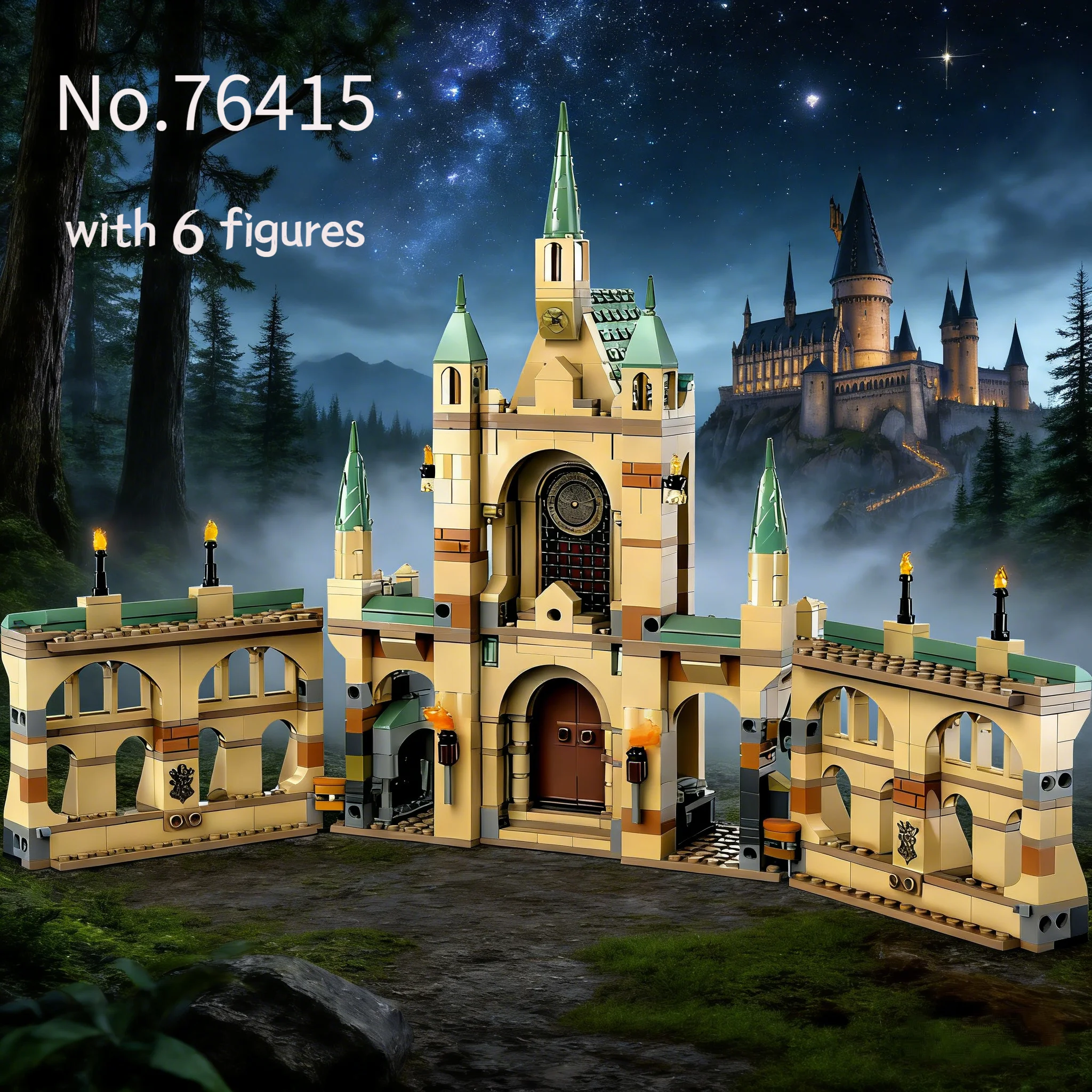 In Stock 2026 Hot Toy Building Blocks 76415 Battle Castle Weasleys wizard Model DIY Assembled Bricks For Festival Gifts 76422
In Stock 2026 Hot Toy Building Blocks 76415 Battle Castle Weasleys wizard Model DIY Assembled Bricks For Festival Gifts 76422