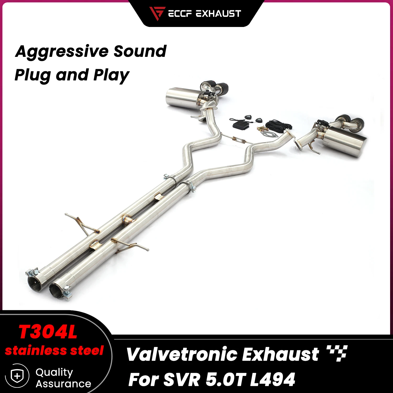 Спортивная выхлопная система Valvetronic из нержавеющей стали для Land Rover Range Rover Sport SVR 5.0T L494 Performance Upgrade
Спортивная выхлопная система Valvetronic из нержавеющей стали для Land Rover Range Rover Sport SVR 5.0T L494 Performance Upgrade