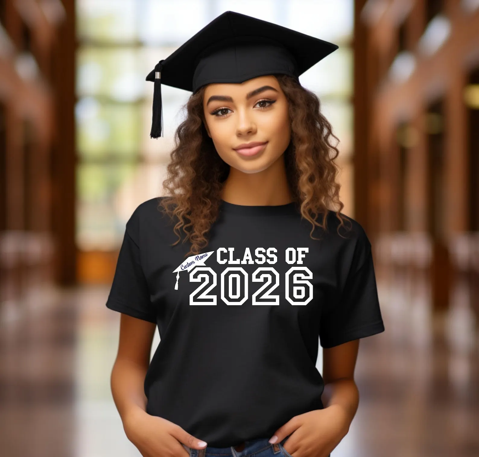 Custom Name Class of 2026 Shirt Cotton Trendy Solid Color Shirt Custom Senior Class Graduation Tee Party Group Cheering Tees
Custom Name Class of 2026 Shirt Cotton Trendy Solid Color Shirt Custom Senior Class Graduation Tee Party Group Cheering Tees