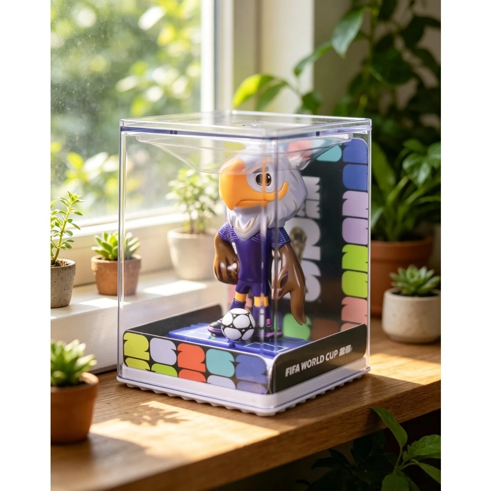 Official Licensed 2026 FIFA World Cup Mascot, 3 Pcs Collectible Figures Set, 9cm(3.54inch) Soccer Animal Figurines
Official Licensed 2026 FIFA World Cup Mascot, 3 Pcs Collectible Figures Set, 9cm(3.54inch) Soccer Animal Figurines