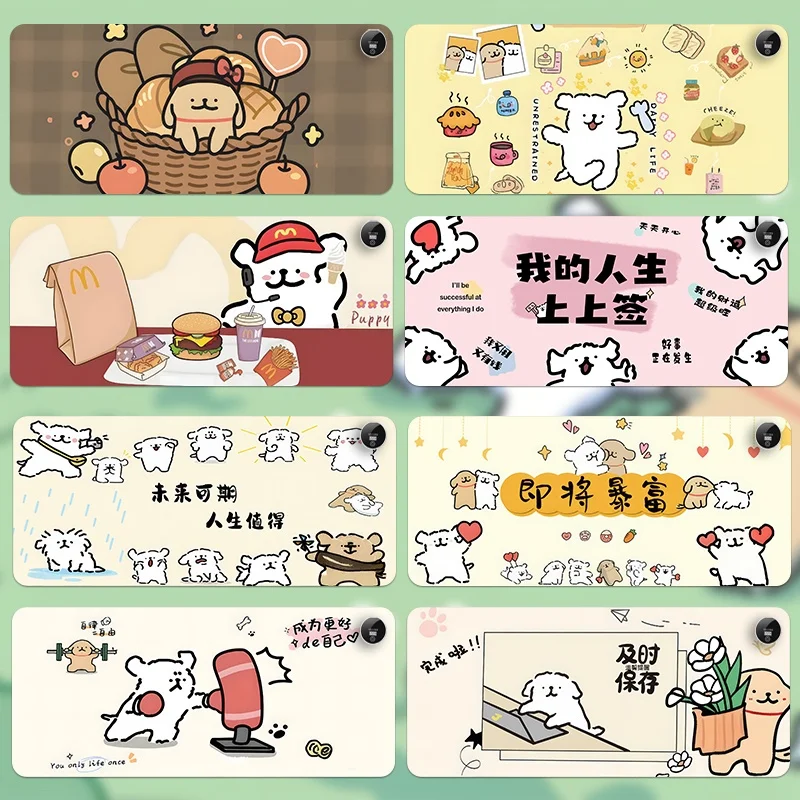 White Puppy Anime Themed Heated Mouse Pad Oversized And Cute Winter Office Warm Desk Pad Keyboard Pad Computer Pad Pu Material
White Puppy Anime Themed Heated Mouse Pad Oversized And Cute Winter Office Warm Desk Pad Keyboard Pad Computer Pad Pu Material