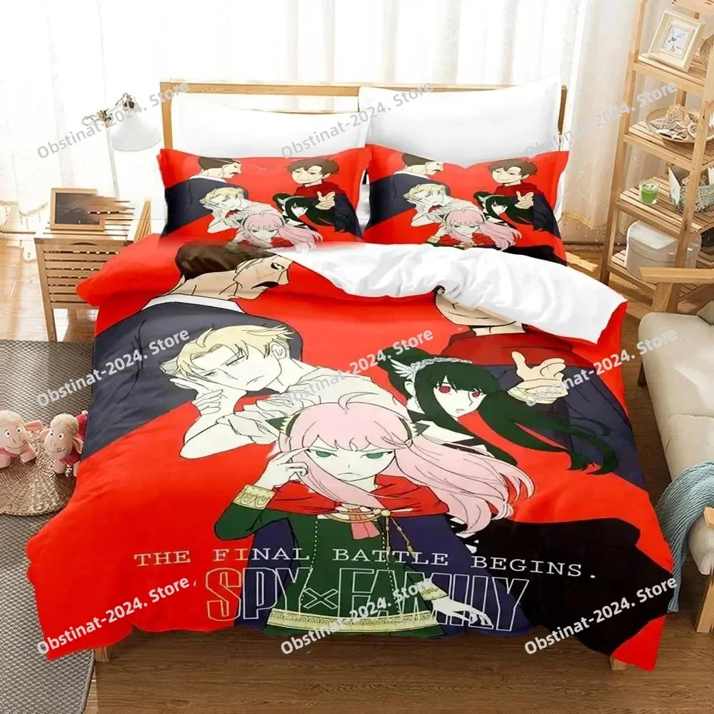 Anime Spy x Family Anya Printed Bed Set Duvet Cover Pillowcase Bedding Set Bed Linen Sheet Quilt Cover Full Queen King Size
Anime Spy x Family Anya Printed Bed Set Duvet Cover Pillowcase Bedding Set Bed Linen Sheet Quilt Cover Full Queen King Size