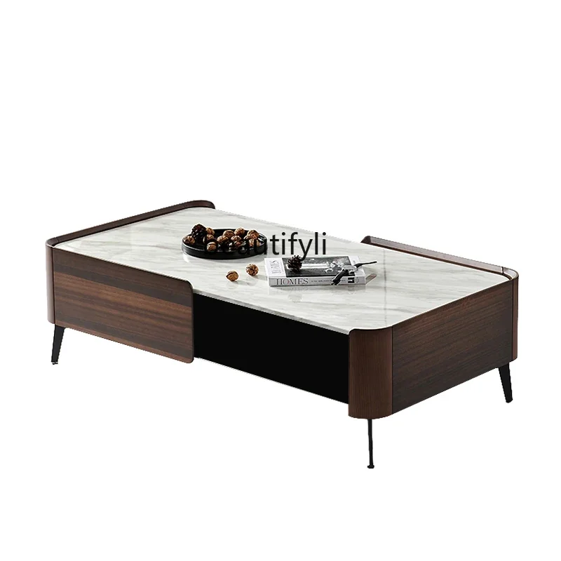 Italian Mild Luxury Marble Coffee Table Living Room Home Modern Minimalist New Stone Plate Tea Table
Italian Mild Luxury Marble Coffee Table Living Room Home Modern Minimalist New Stone Plate Tea Table