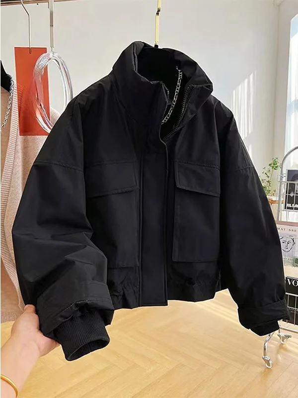 Thiened ort American Sle Cotton Jaet for Men Winter Warm Stand Collar Workwear Coat Youth Faion Cold Proof Outerwear
Thiened ort American Sle Cotton Jaet for Men Winter Warm Stand Collar Workwear Coat Youth Faion Cold Proof Outerwear